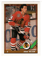 Doug Wilson - Chicago Blackhawks (NHL Hockey Card) 1991-92 O-Pee-Chee # 49 Mint