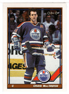 Craig MacTavish - Edmonton Oilers (NHL Hockey Card) 1991-92 O-Pee-Chee # 63 Mint