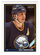 Dale Hawerchuk - Buffalo Sabres (NHL Hockey Card) 1991-92 O-Pee-Chee # 65 Mint