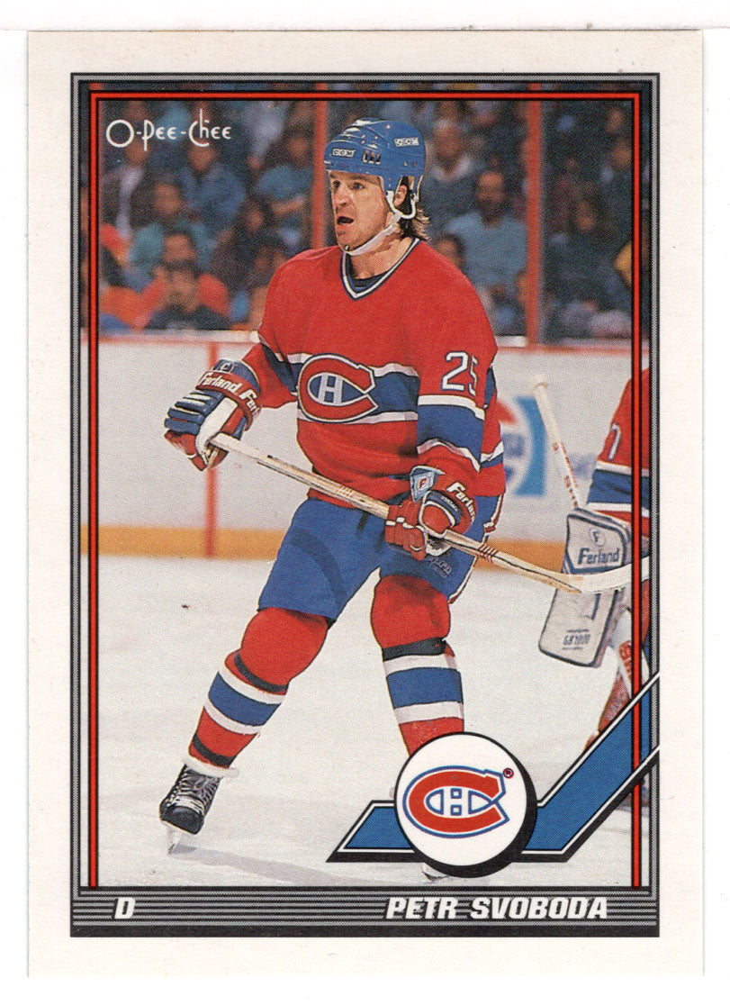 Petr Svoboda - Montreal Canadiens (NHL Hockey Card) 1991-92 O-Pee-Chee # 76 Mint