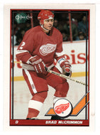 Brad McCrimmon - Detroit Red Wings (NHL Hockey Card) 1991-92 O-Pee-Chee # 79 Mint