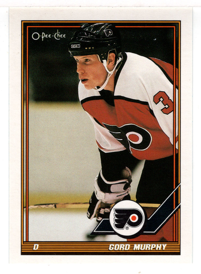 Gord Murphy - Philadelphia Flyers (NHL Hockey Card) 1991-92 O-Pee-Chee # 89 Mint