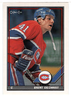 Brent Gilchrist - Montreal Canadiens (NHL Hockey Card) 1991-92 O-Pee-Chee # 90 Mint