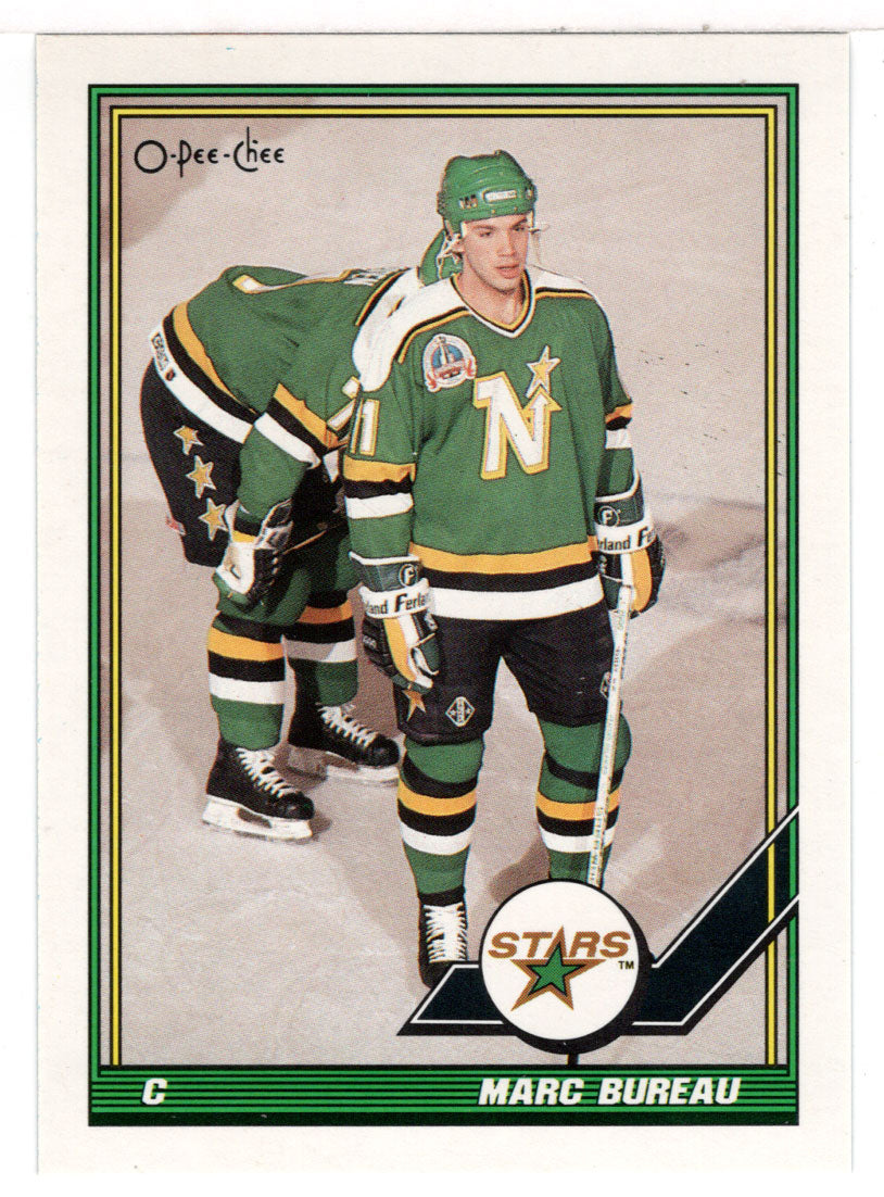 Marc Bureau - Minnesota North Stars (NHL Hockey Card) 1991-92 O-Pee-Chee # 93 Mint