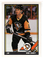 Bob Errey - Pittsburgh Penguins (NHL Hockey Card) 1991-92 O-Pee-Chee # 94 Mint
