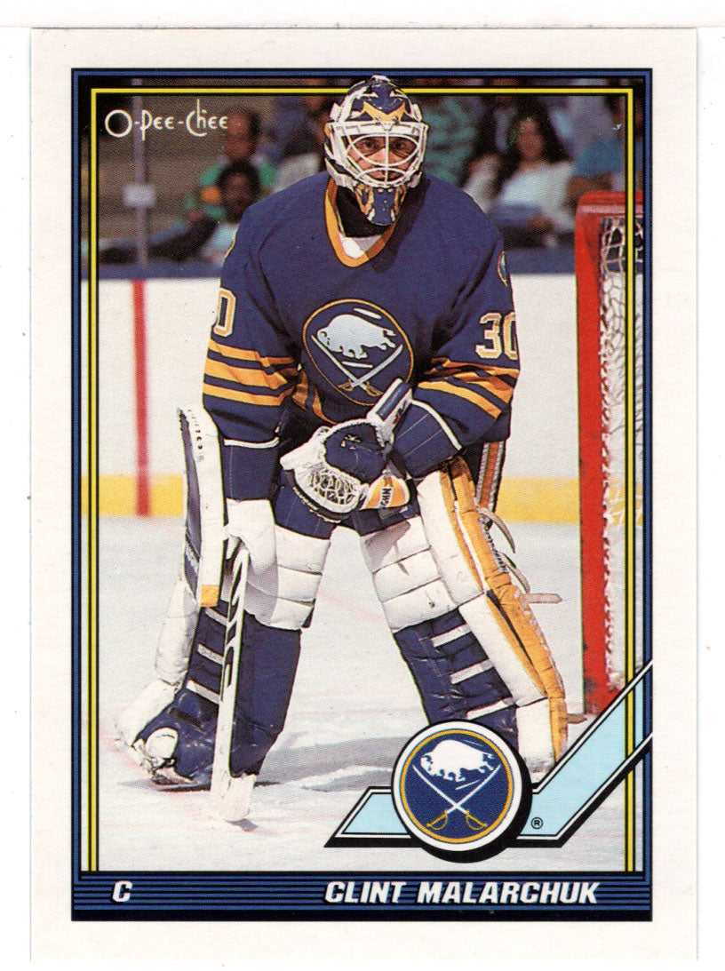 Clint Malarchuk - Buffalo Sabres (NHL Hockey Card) 1991-92 O-Pee-Chee # 97 Mint