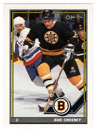 Bob Sweeney - Boston Bruins (NHL Hockey Card) 1991-92 O-Pee-Chee # 99 Mint