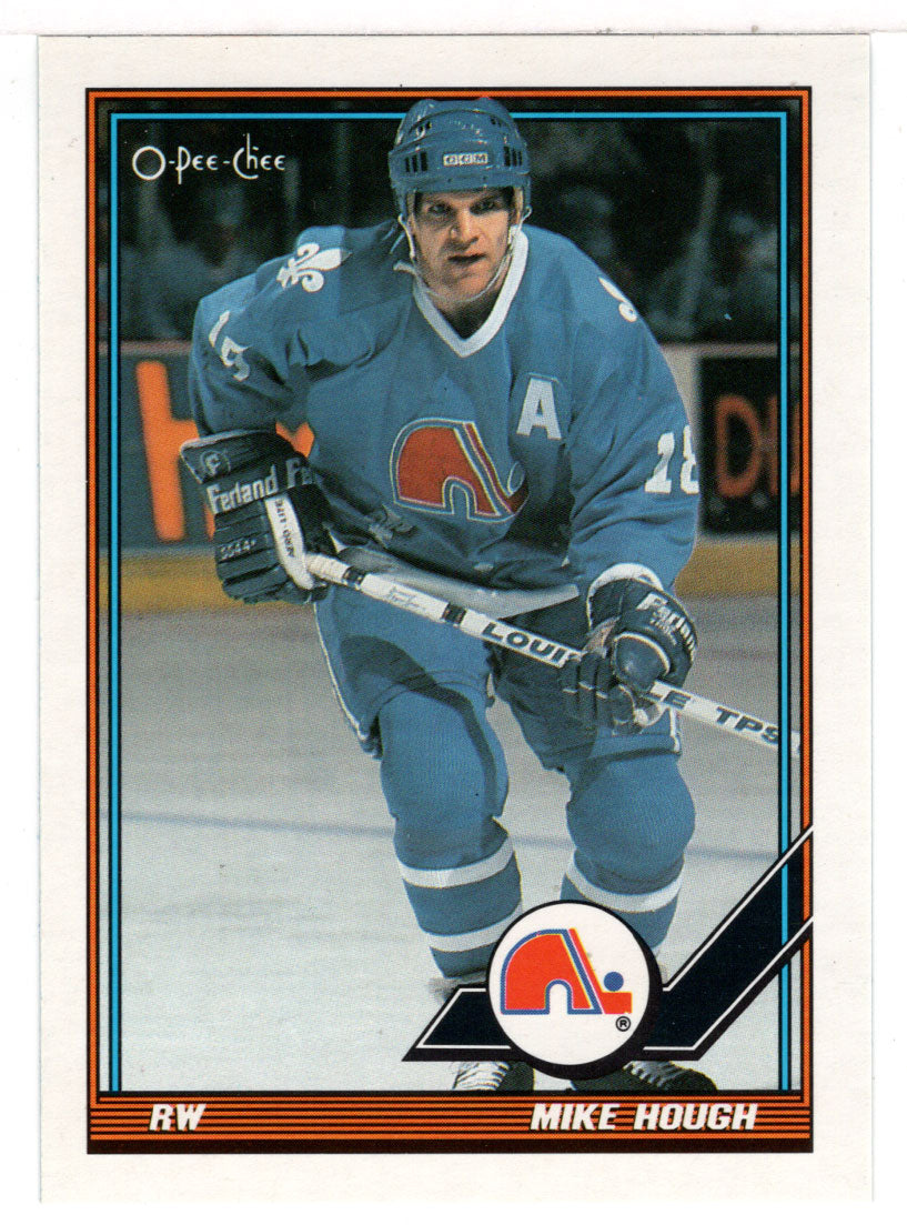 Mike Hough - Quebec Nordiques (NHL Hockey Card) 1991-92 O-Pee-Chee # 113 Mint