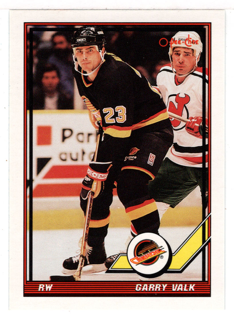 Garry Valk - Vancouver Canucks (NHL Hockey Card) 1991-92 O-Pee-Chee # 117 Mint