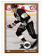 Dave Taylor - Los Angeles Kings (NHL Hockey Card) 1991-92 O-Pee-Chee # 138 Mint