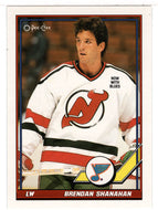 Brendan Shanahan - St. Louis Blues (NHL Hockey Card) 1991-92 O-Pee-Chee # 140 Mint