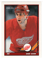 Dave Barr - Detroit Red Wings (NHL Hockey Card) 1991-92 O-Pee-Chee # 147 Mint