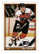 Rick Tocchet - Philadelphia Flyers (NHL Hockey Card) 1991-92 O-Pee-Chee # 160 Mint