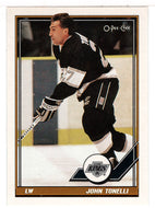 John Tonelli - Los Angeles Kings (NHL Hockey Card) 1991-92 O-Pee-Chee # 161 Mint