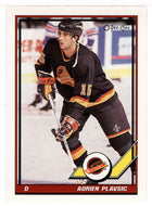 Adrien Plavsic - Vancouver Canucks (NHL Hockey Card) 1991-92 O-Pee-Chee # 162 Mint