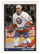 Brent Sutter - New York Islanders (NHL Hockey Card) 1991-92 O-Pee-Chee # 165 Mint