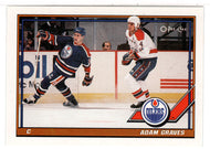 Adam Graves - Edmonton Oilers (NHL Hockey Card) 1991-92 O-Pee-Chee # 167 Mint
