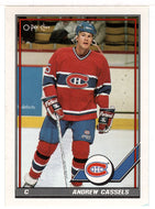 Andrew Cassels - Montreal Canadiens (NHL Hockey Card) 1991-92 O-Pee-Chee # 176 Mint