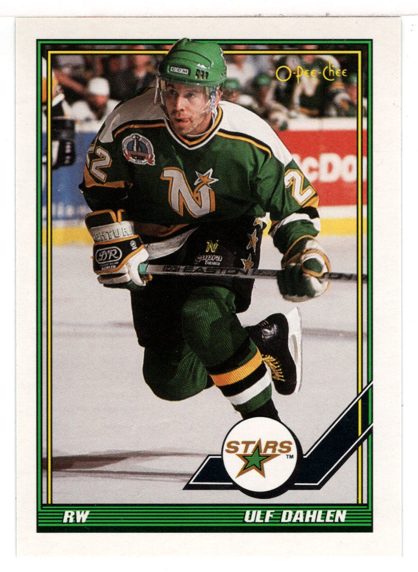 Ulf Dahlen - Minnesota North Stars (NHL Hockey Card) 1991-92 O-Pee-Chee # 177 Mint