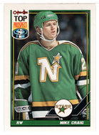 Mike Craig - Minnesota North Stars - Top Prospect (NHL Hockey Card) 1991-92 O-Pee-Chee # 187 Mint