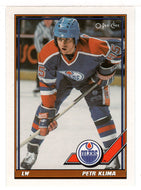 Petr Klima - Edmonton Oilers (NHL Hockey Card) 1991-92 O-Pee-Chee # 193 Mint