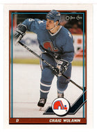 Craig Wolanin - Quebec Nordiques (NHL Hockey Card) 1991-92 O-Pee-Chee # 199 Mint