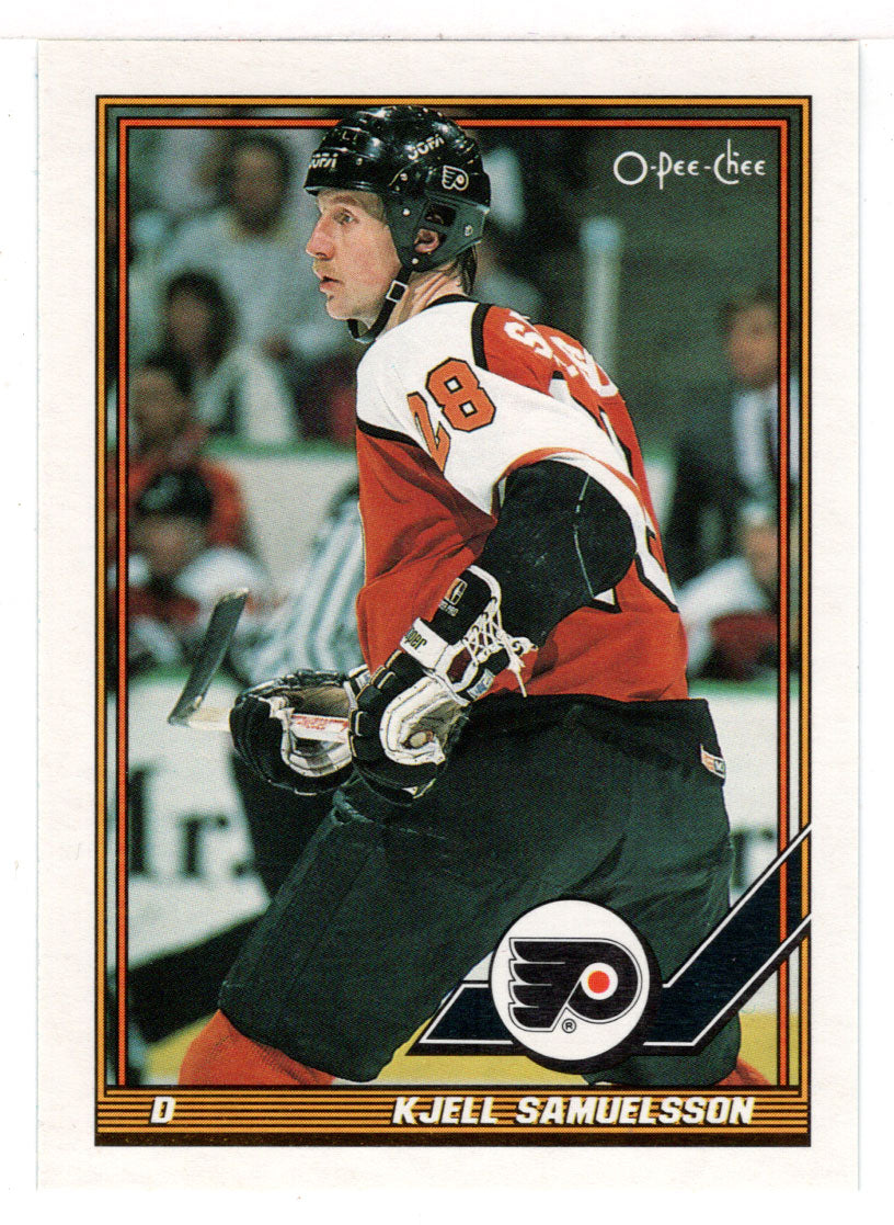 Kjell Samuelsson - Philadelphia Flyers (NHL Hockey Card) 1991-92 O-Pee-Chee # 211 Mint