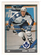 Daniel Marois - Toronto Maple Leafs (NHL Hockey Card) 1991-92 O-Pee-Chee # 212 Mint
