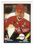 Dale Hunter - Washington Capitals (NHL Hockey Card) 1991-92 O-Pee-Chee # 229 Mint