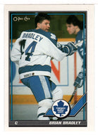Brian Bradley - Toronto Maple Leafs (NHL Hockey Card) 1991-92 O-Pee-Chee # 234 Mint