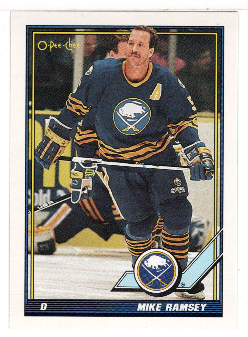 Mike Ramsey - Buffalo Sabres (NHL Hockey Card) 1991-92 O-Pee-Chee # 236 Mint