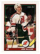 John MacLean - New Jersey Devils (NHL Hockey Card) 1991-92 O-Pee-Chee # 239 Mint