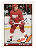 Paul Ysebaert - Detroit Red Wings (NHL Hockey Card) 1991-92 O-Pee-Chee # 248 Mint