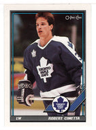 Robert Cimetta - Toronto Maple Leafs (NHL Hockey Card) 1991-92 O-Pee-Chee # 256 Mint