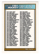 Load image into Gallery viewer, Checklist # 2 (NHL Hockey Card) 1991-92 O-Pee-Chee # 264 Mint
