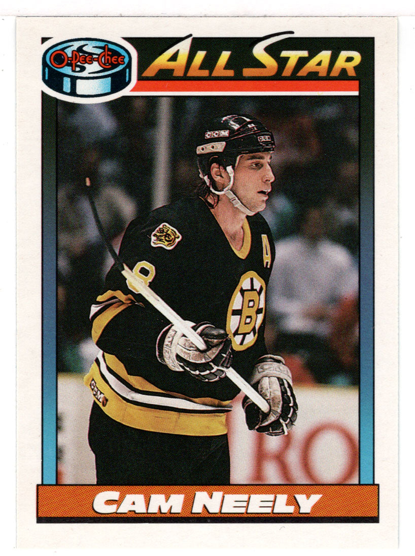 Cam Neely - Boston Bruins (NHL Hockey Card) 1991-92 O-Pee-Chee # 266 Mint