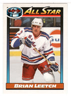 Brian Leetch - New York Rangers (NHL Hockey Card) 1991-92 O-Pee-Chee # 269 Mint