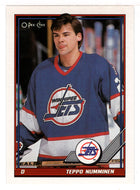 Teppo Numminen - Winnipeg Jets (NHL Hockey Card) 1991-92 O-Pee-Chee # 274 Mint