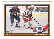 Ray Sheppard - New York Rangers (NHL Hockey Card) 1991-92 O-Pee-Chee # 289 Mint