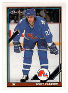 Scott Pearson - Quebec Nordiques (NHL Hockey Card) 1991-92 O-Pee-Chee # 297 Mint
