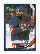 Ray Ferraro - New York Islanders (NHL Hockey Card) 1991-92 O-Pee-Chee # 304 Mint