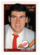 Keith Primeau - Detroit Red Wings (NHL Hockey Card) 1991-92 O-Pee-Chee # 309 Mint