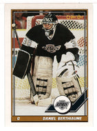 Daniel Berthiaume - Los Angeles Kings (NHL Hockey Card) 1991-92 O-Pee-Chee # 313 Mint