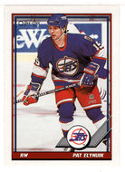 Pat Elynuik - Winnipeg Jets (NHL Hockey Card) 1991-92 O-Pee-Chee # 326 Mint