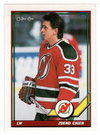 Zdeno Ciger - New Jersey Devils (NHL Hockey Card) 1991-92 O-Pee-Chee # 352 Mint