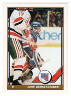 John Vanbiesbrouck - New York Rangers (NHL Hockey Card) 1991-92 O-Pee-Chee # 353 Mint