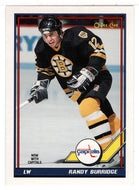 Randy Burridge - Washington Capitals (NHL Hockey Card) 1991-92 O-Pee-Chee # 358 Mint
