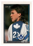 Todd Gill - Toronto Maple Leafs (NHL Hockey Card) 1991-92 O-Pee-Chee # 361 Mint