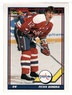 Peter Bondra - Washington Capitals (NHL Hockey Card) 1991-92 O-Pee-Chee # 362 Mint