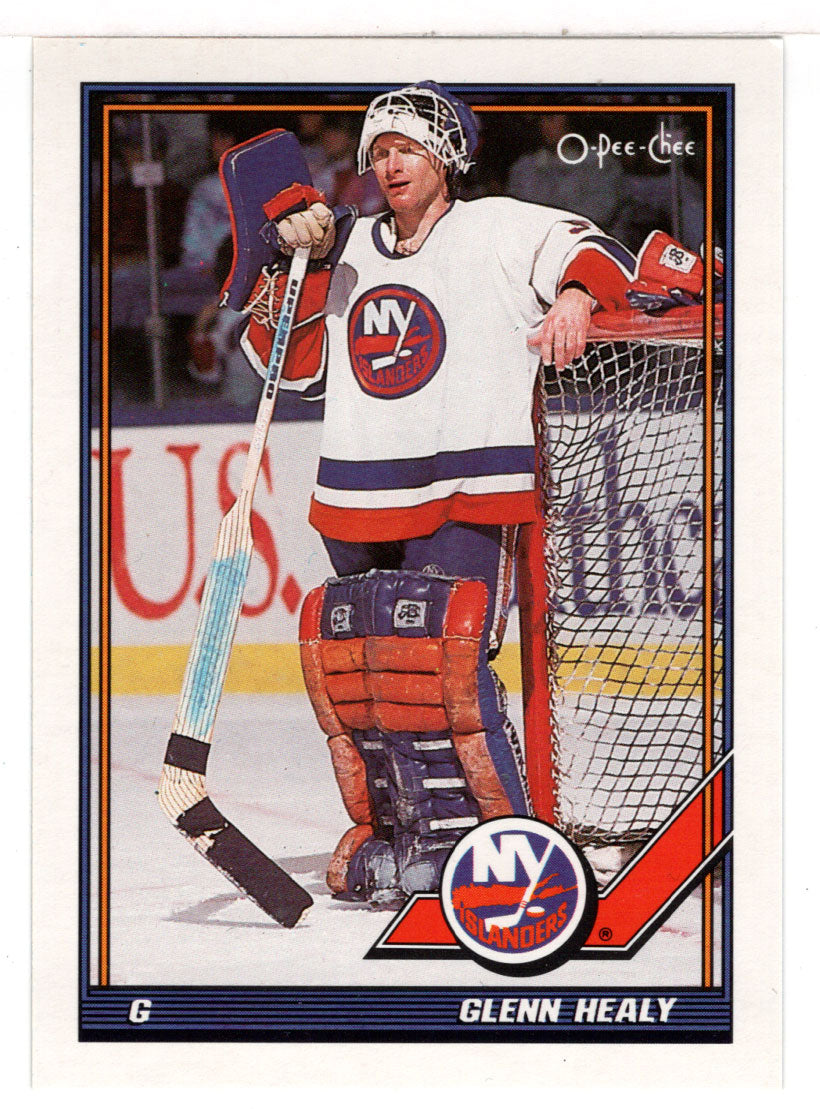 Glenn Healy - New York Islanders (NHL Hockey Card) 1991-92 O-Pee-Chee # 368 Mint